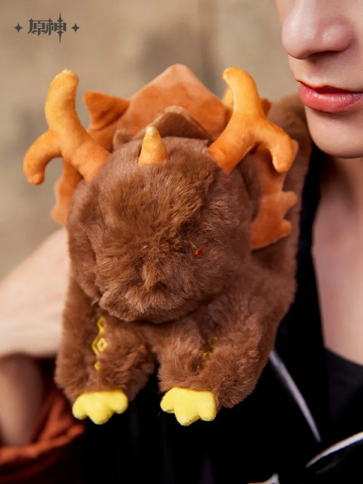 genshin impact zhongli theme impression series exuvia plush toy scarf ACG GO