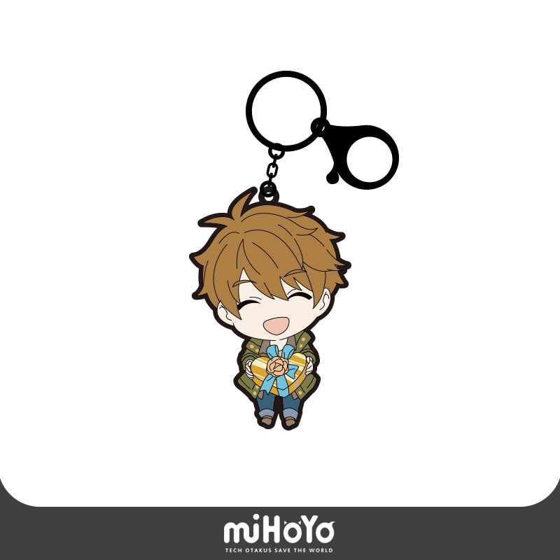 gift series chibi rubber keychain ACG GO