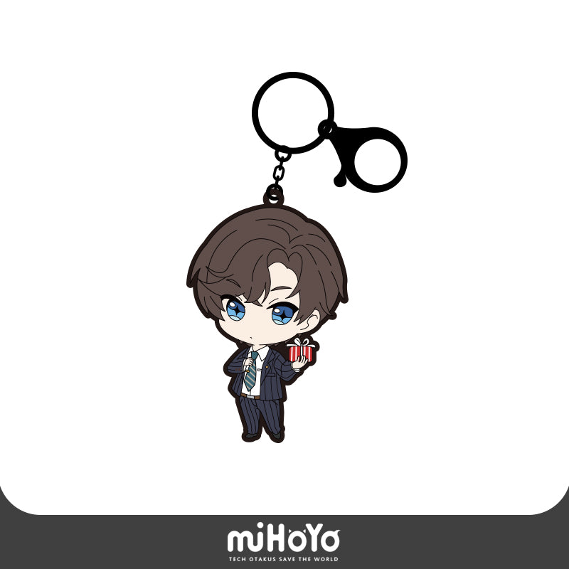 gift series chibi rubber keychain ACG GO