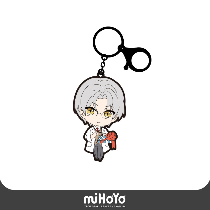 gift series chibi rubber keychain ACG GO