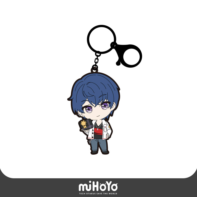 gift series chibi rubber keychain ACG GO