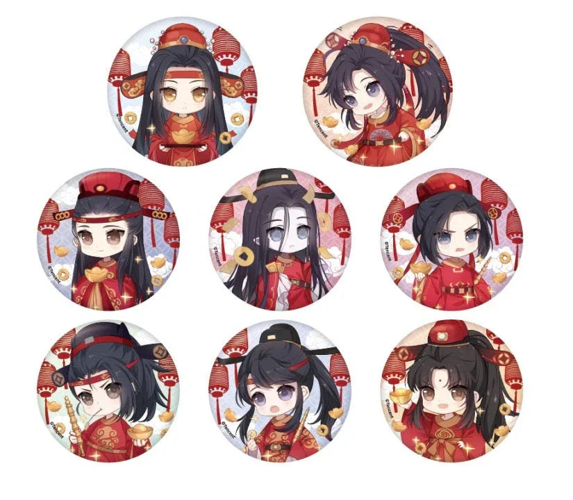 God of Wealth Badge Mystery Box Grandmaster of Demonic Cultivation (Mo Dao Zu Shi) Random One ACG Go Anime www.acg-go.com Badge, Grandmaster of Demonic Cultivation, Mo Dao Zu Shi, Mystery Box