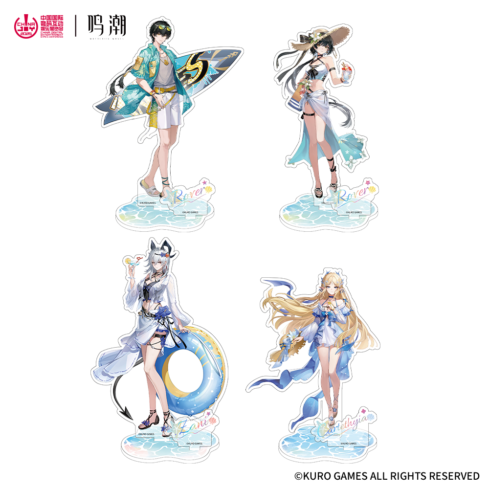 Seaside Rendezvous Series (Badge, Standee, Shikishi, Acrylic Card, Laser Ticket)
