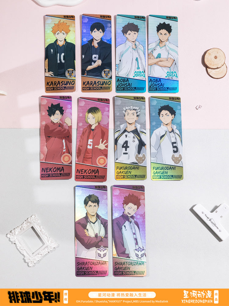 haikyu laser ticket set ACG GO