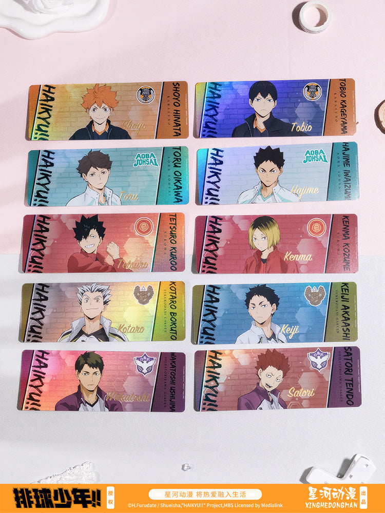 haikyu laser ticket set ACG GO