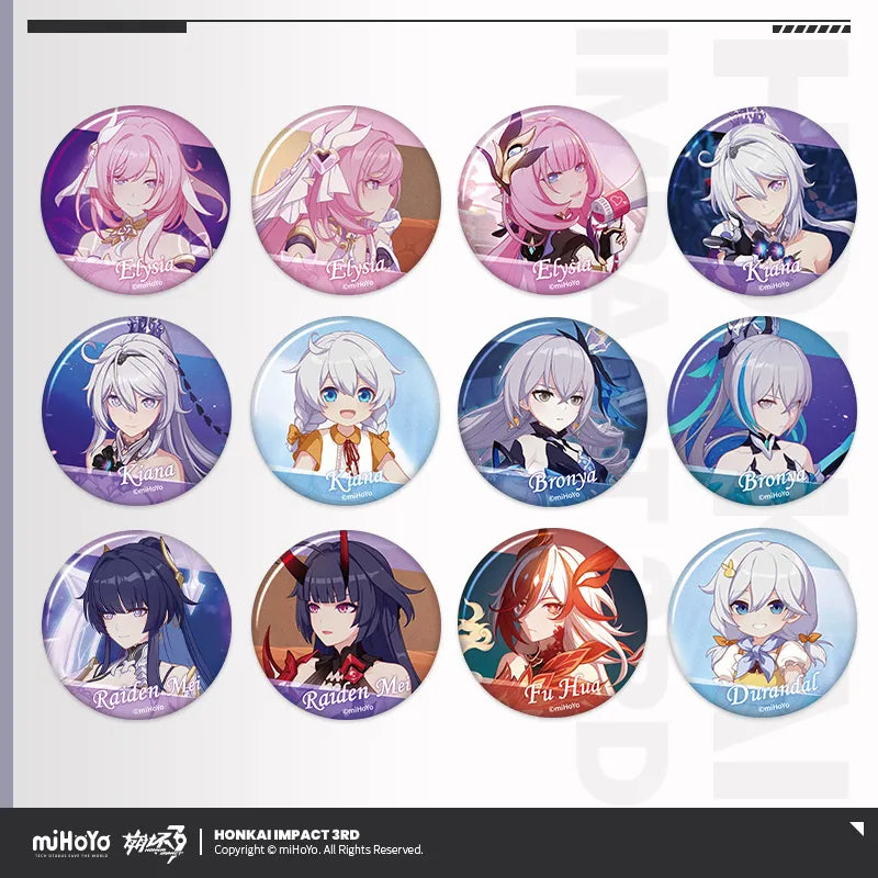 honkai imapct 3rd cg series badge mystery box vol 6 ACG GO