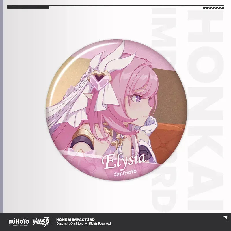Honkai Imapct 3rd CG Series Badge Mystery Box Vol.6 Random One ACG Go Anime www.acg-go.com Bronya, Durandal, Elysia, Fu Hua, Kiana, Mystery Box, Raiden Mei