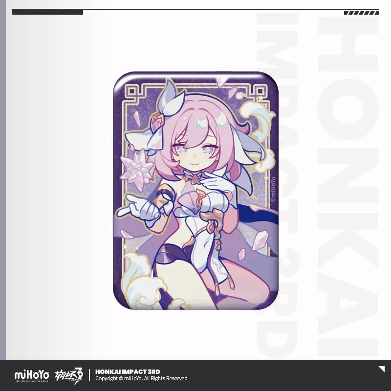 honkai impact 3rd a life of luck series tinplate badge ACG GO
