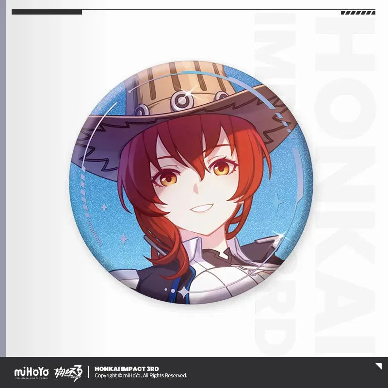 CG Series Badge Mystery Box Honkai Impact 3rd Random One ACG Go Anime www.acg-go.com Badge, Bronie, Honkai Impact 3rd, Kallen, Luna Kindred, Mystery Box, Rita, Sirin, Yae Kasumi