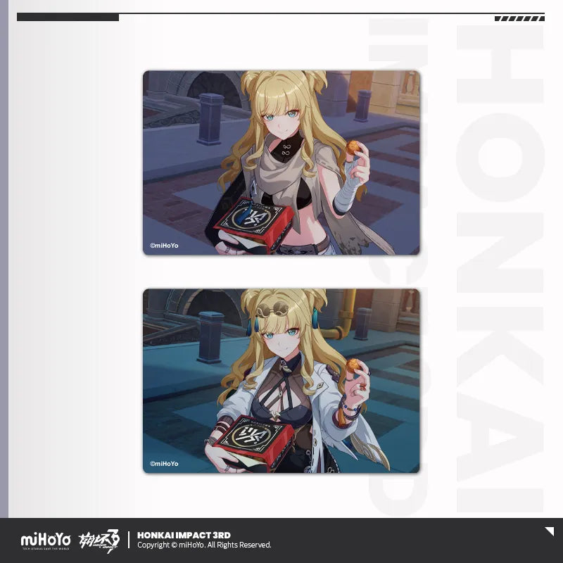 honkai impact 3rd cg series grating shikishi cardboard ACG GO