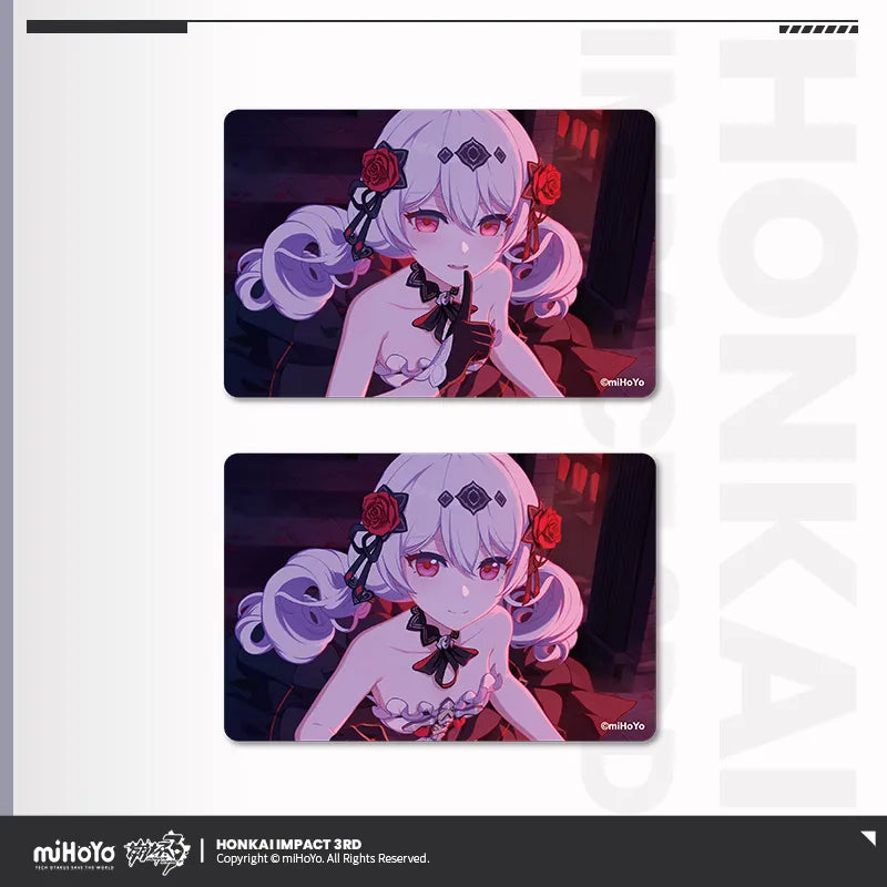 honkai impact 3rd cg series grating shikishi cardboard ACG GO