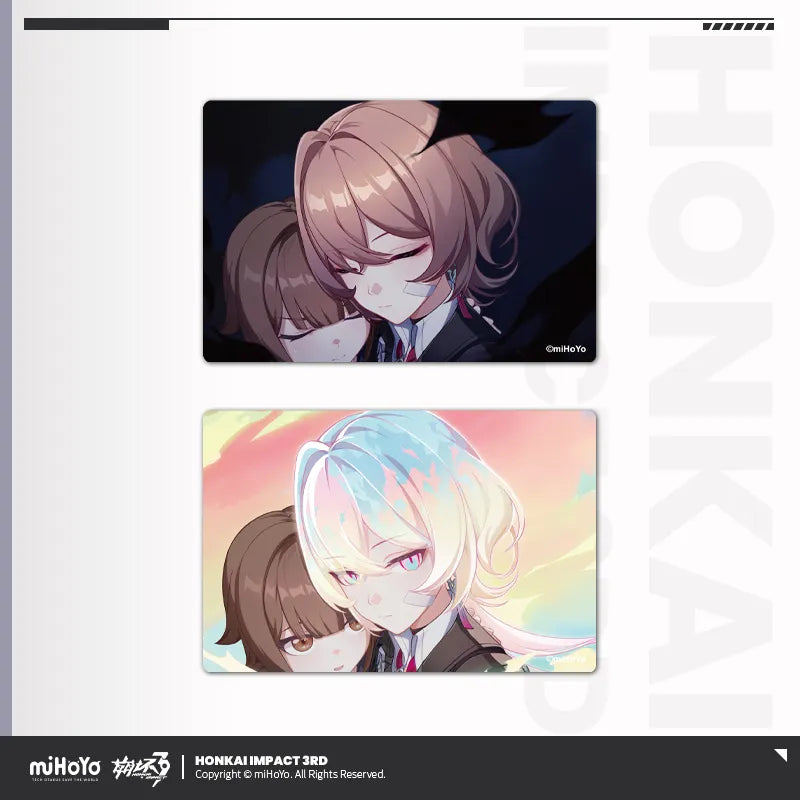 honkai impact 3rd cg series grating shikishi cardboard ACG GO