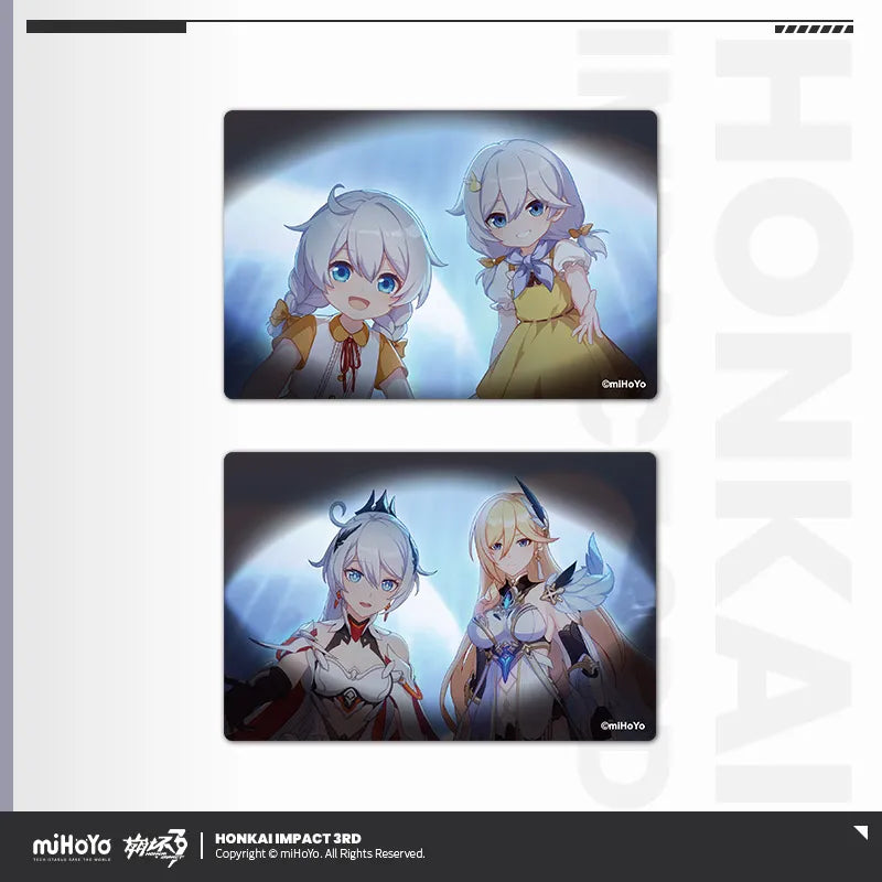 honkai impact 3rd cg series grating shikishi cardboard ACG GO