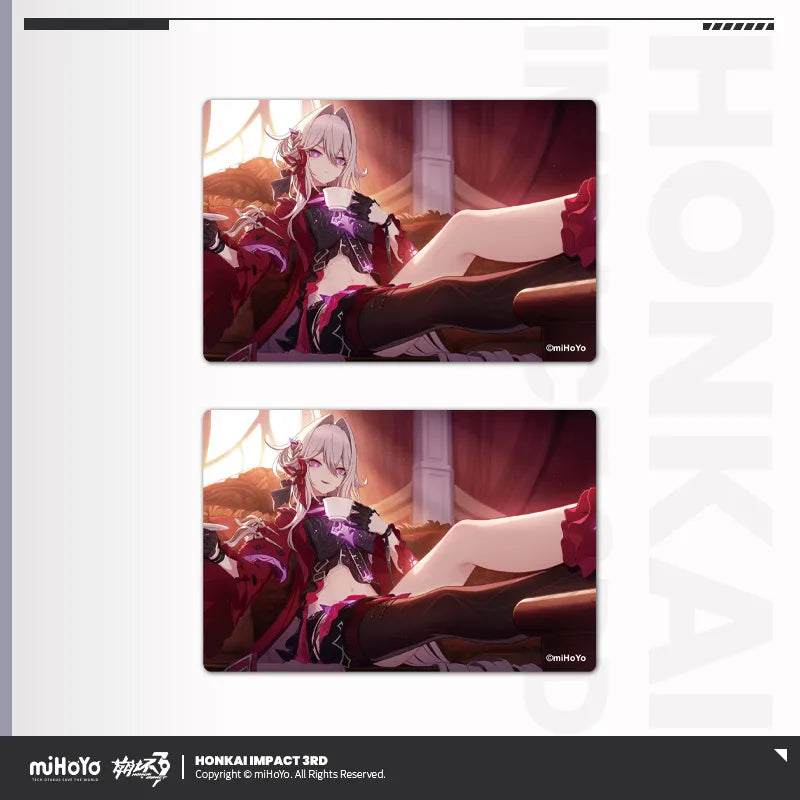 honkai impact 3rd cg series grating shikishi cardboard ACG GO