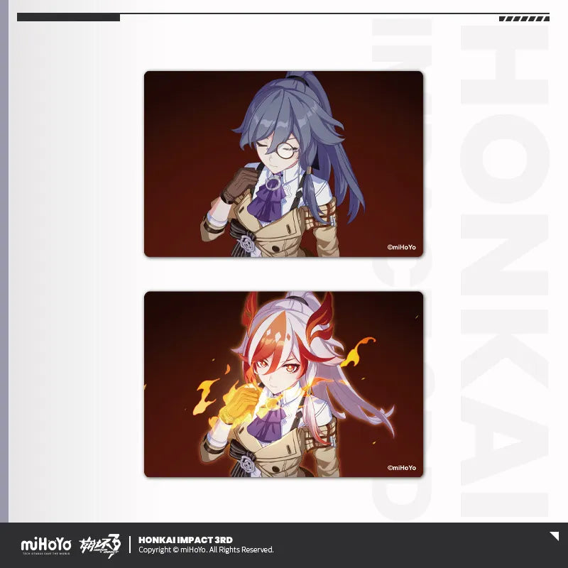 honkai impact 3rd cg series grating shikishi cardboard ACG GO