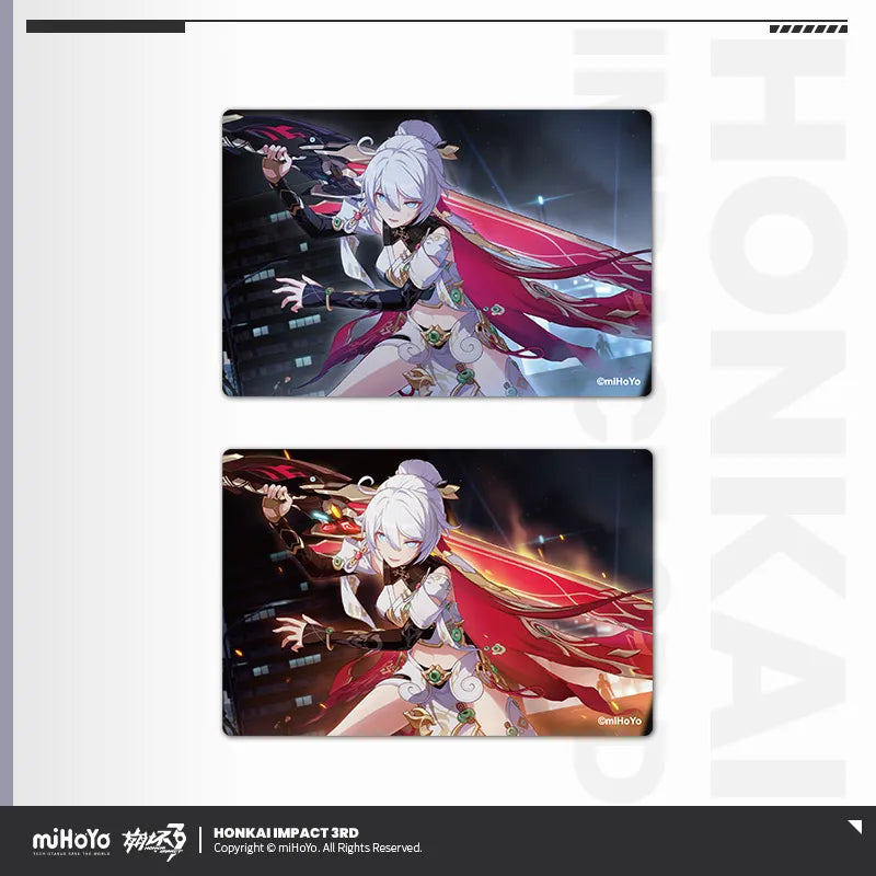 honkai impact 3rd cg series grating shikishi cardboard ACG GO