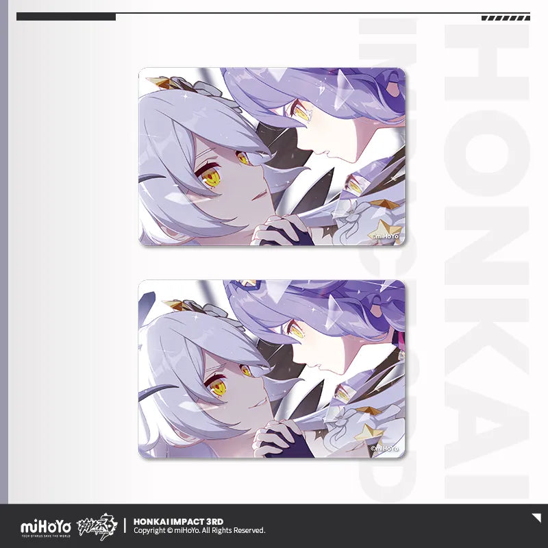 honkai impact 3rd cg series grating shikishi cardboard ACG GO