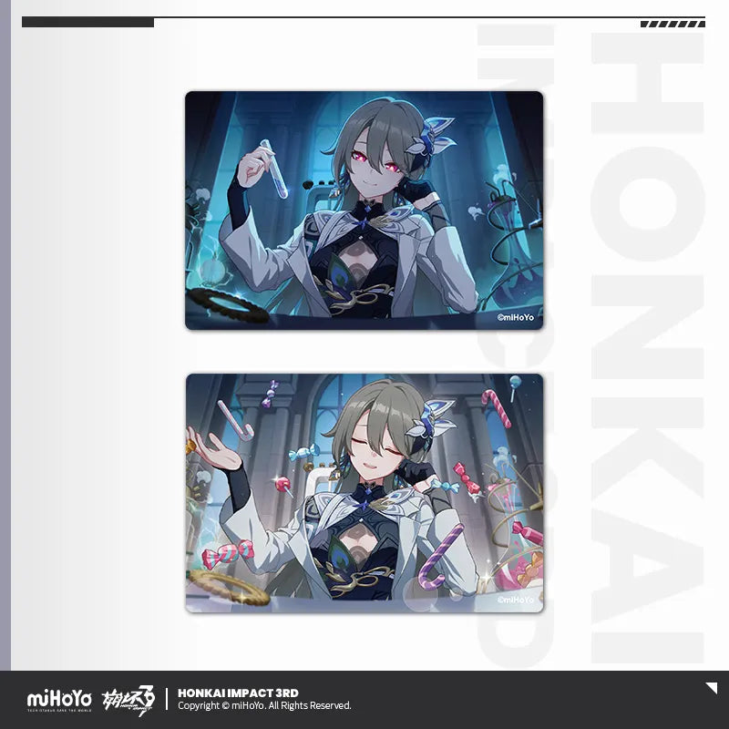 honkai impact 3rd cg series grating shikishi cardboard ACG GO