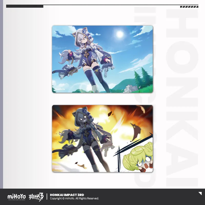 honkai impact 3rd cg series grating shikishi cardboard ACG GO