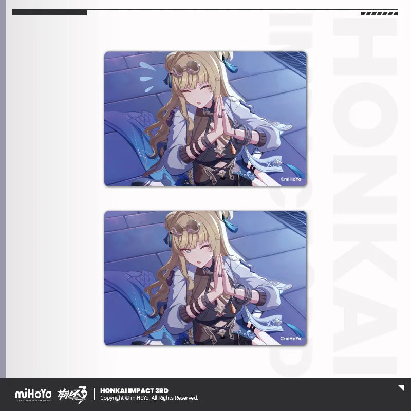 honkai impact 3rd cg series grating shikishi cardboard ACG GO