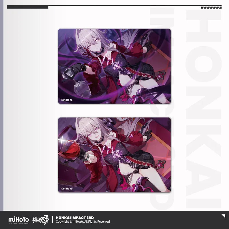 honkai impact 3rd cg series grating shikishi cardboard ACG GO
