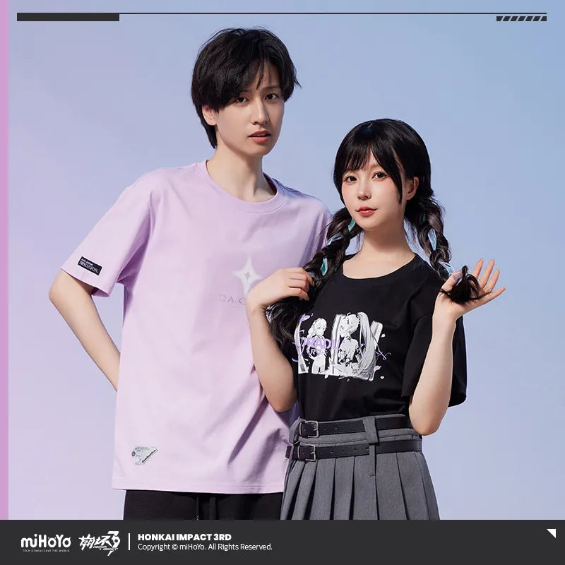 honkai impact 3rd honkai impression graduation trip series short sleeve t shirt ACG GO