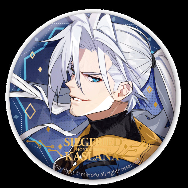honkai impact 3rd male character gold stamping badge ACG GO