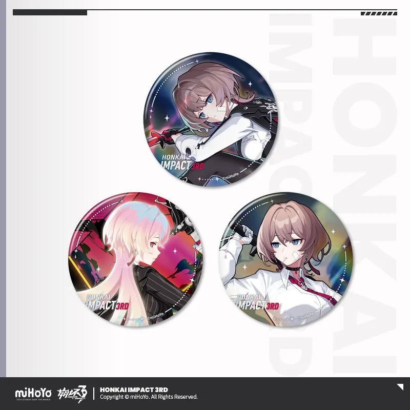 honkai impact 3rd stigmata series tinplate badge set vol 2 ACG GO