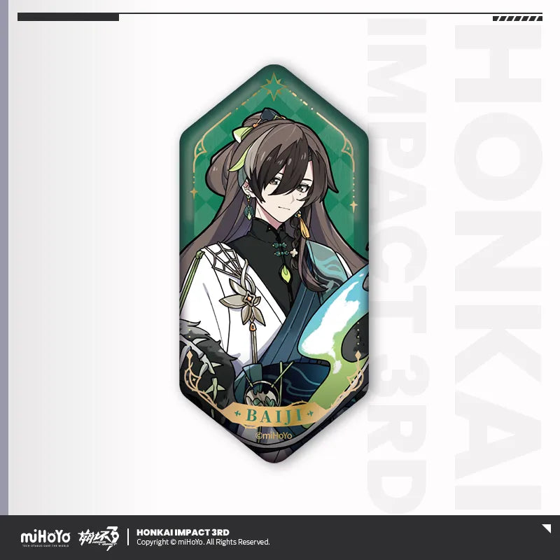 honkai impact 3rd the seven shus night of encounters series tinplate badge ACG GO