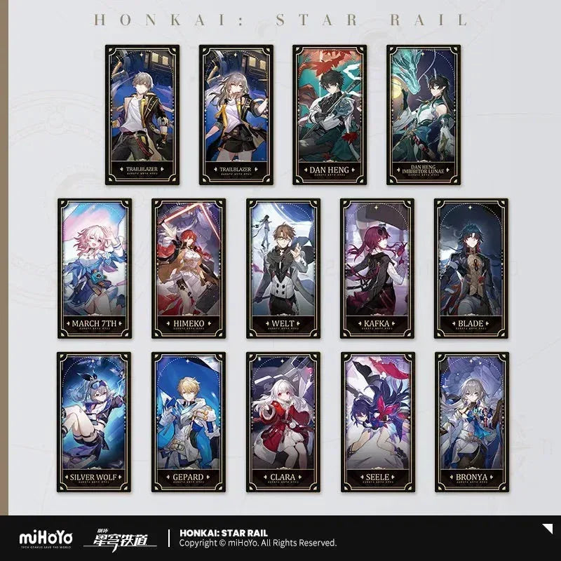 Honkai: Star Rail 1st Anniversary Collectible Card Mystery Box Group A Random One ACG Go Anime www.acg-go.com Card, Mystery Box