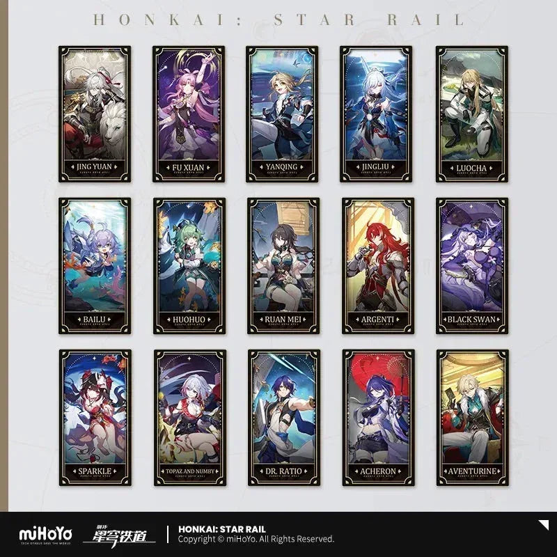 Honkai: Star Rail 1st Anniversary Collectible Card Mystery Box Group B Random One ACG Go Anime www.acg-go.com Card, Mystery Box