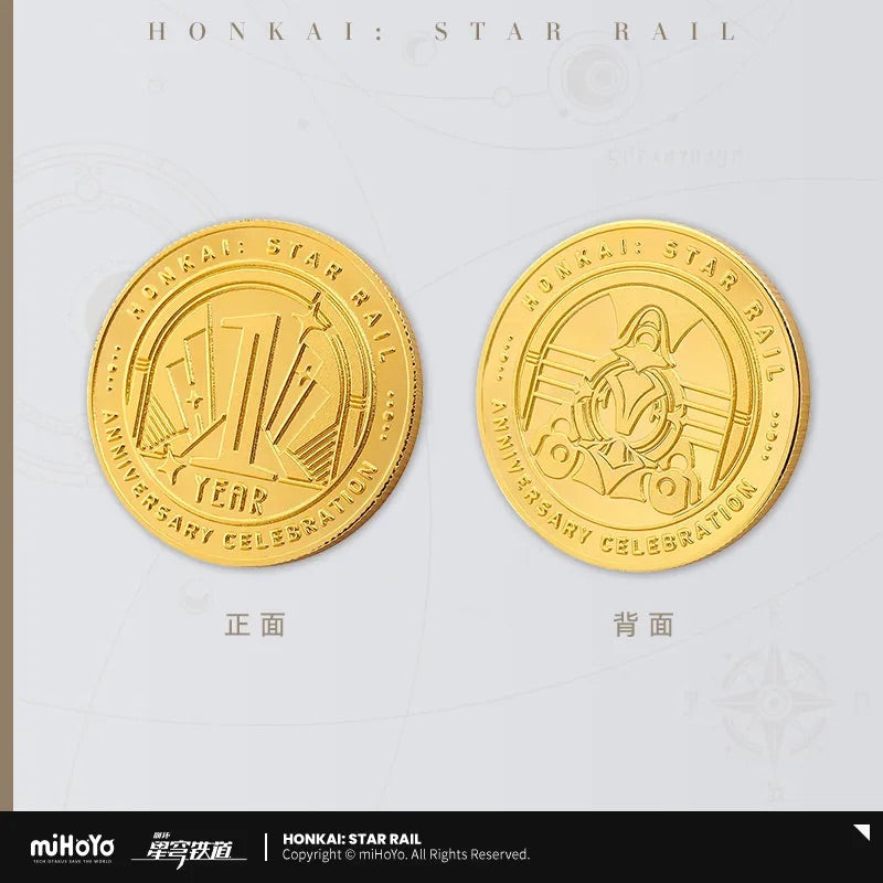 honkai star rail 1st anniversary collectible card set ACG GO