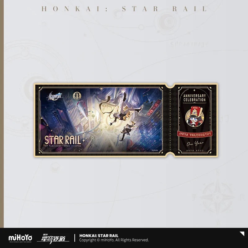honkai star rail 1st anniversary collectible card set ACG GO