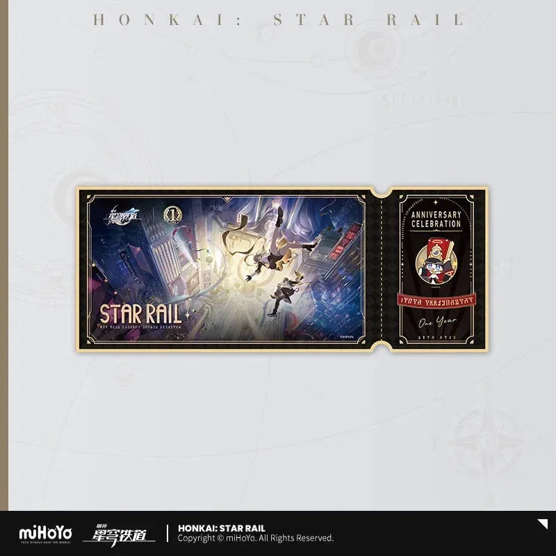 1st Anniversary Collectible Card Set Honkai: Star Rail Set ACG Go Anime www.acg-go.com Art Decor, Badge, Card