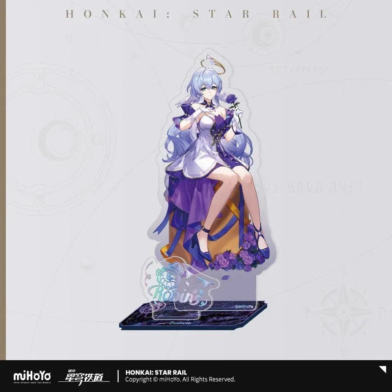 Honkai: Star Rail Autumn Festival Series Acrylic Stand Robin ACG Go Anime www.acg-go.com Caelus, Robin, Stand, Stelle, Sunday, Trailblazer