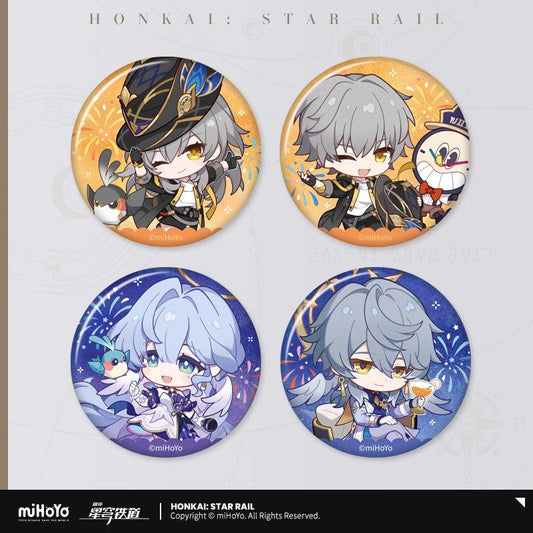 honkai star rail autumn festival series chibi tinplate badge ACG GO