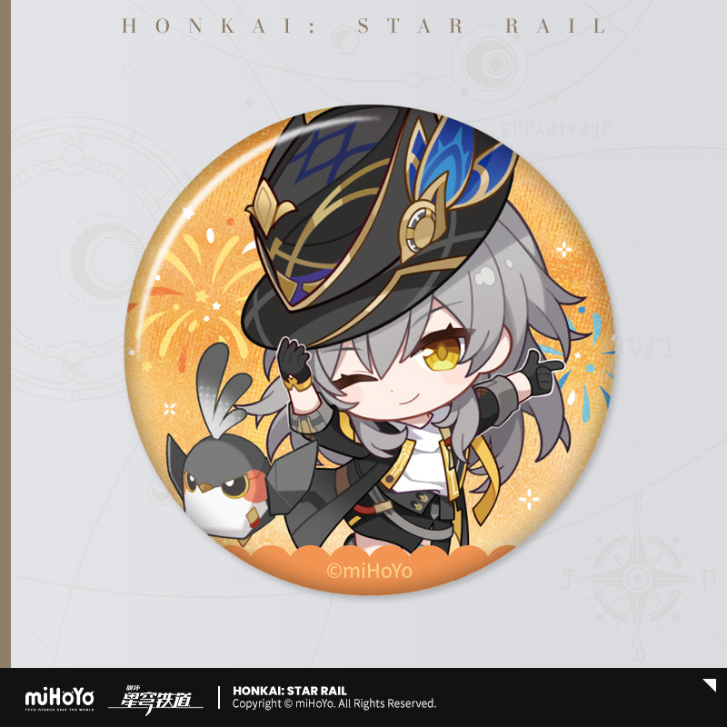 honkai star rail autumn festival series chibi tinplate badge ACG GO