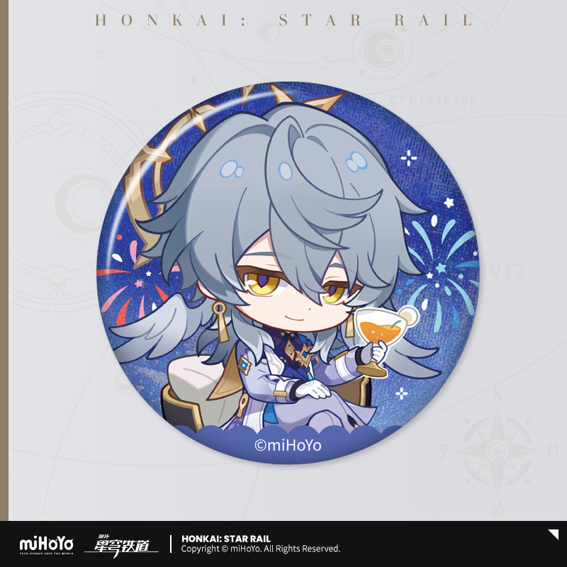 honkai star rail autumn festival series chibi tinplate badge ACG GO