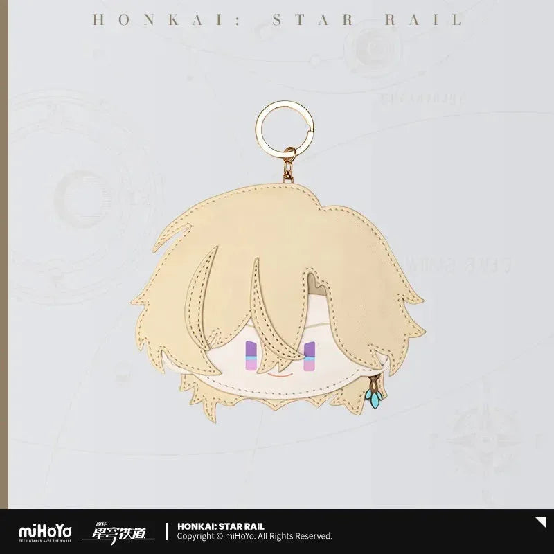 Honkai: Star Rail Chibi Doll Series PU Card Package Aventurine ACG Go Anime www.acg-go.com Acheron, Blade, Card Package, Dan Heng, Dan Heng • Imbibitor Lunae, Dr. Ratio, Firefly, Jing Yuan, Jingliu, Kafka, March 7th, Office Supply