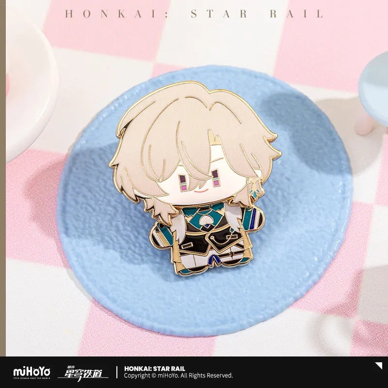honkai star rail chibi doll series tinplate badge ACG GO