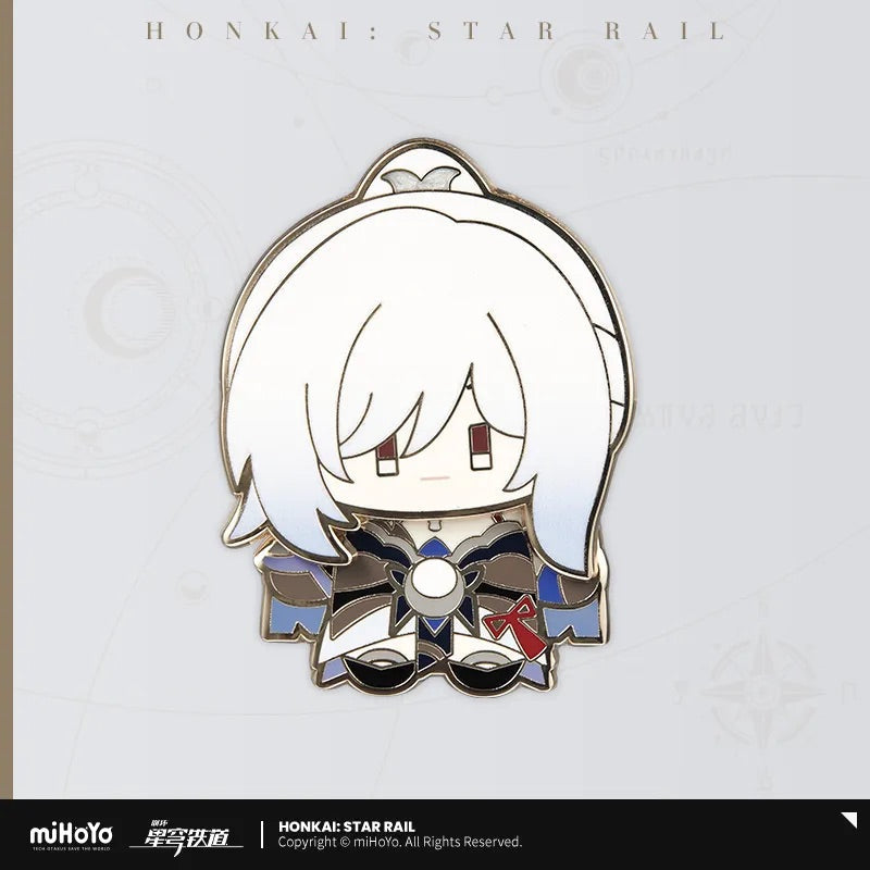 honkai star rail chibi doll series tinplate badge ACG GO