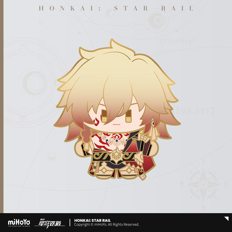 honkai star rail chibi doll series tinplate badge ACG GO