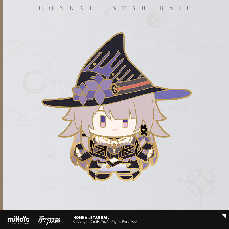 honkai star rail chibi doll series tinplate badge ACG GO