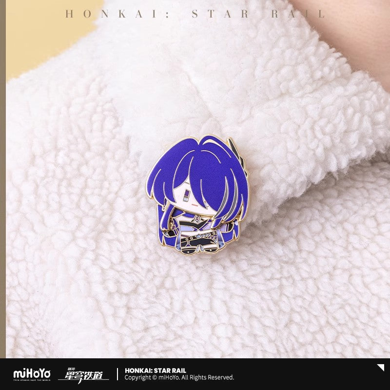 honkai star rail chibi doll series tinplate badge ACG GO