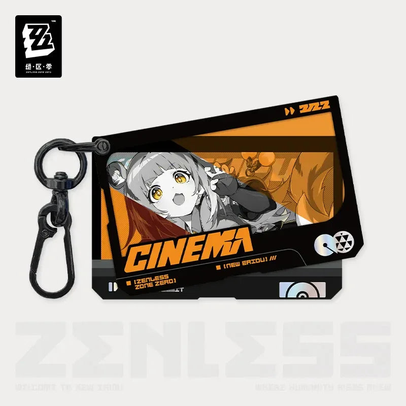 Mindscape Cinema Series Yunkui Summit Double Side Acrylic Keychain Zenless Zone Zero Ju Fufu ACG Go Anime www.acg-go.com Ju Fufu, Pan Yinhu, Pendant & Keychain, Yixuan
