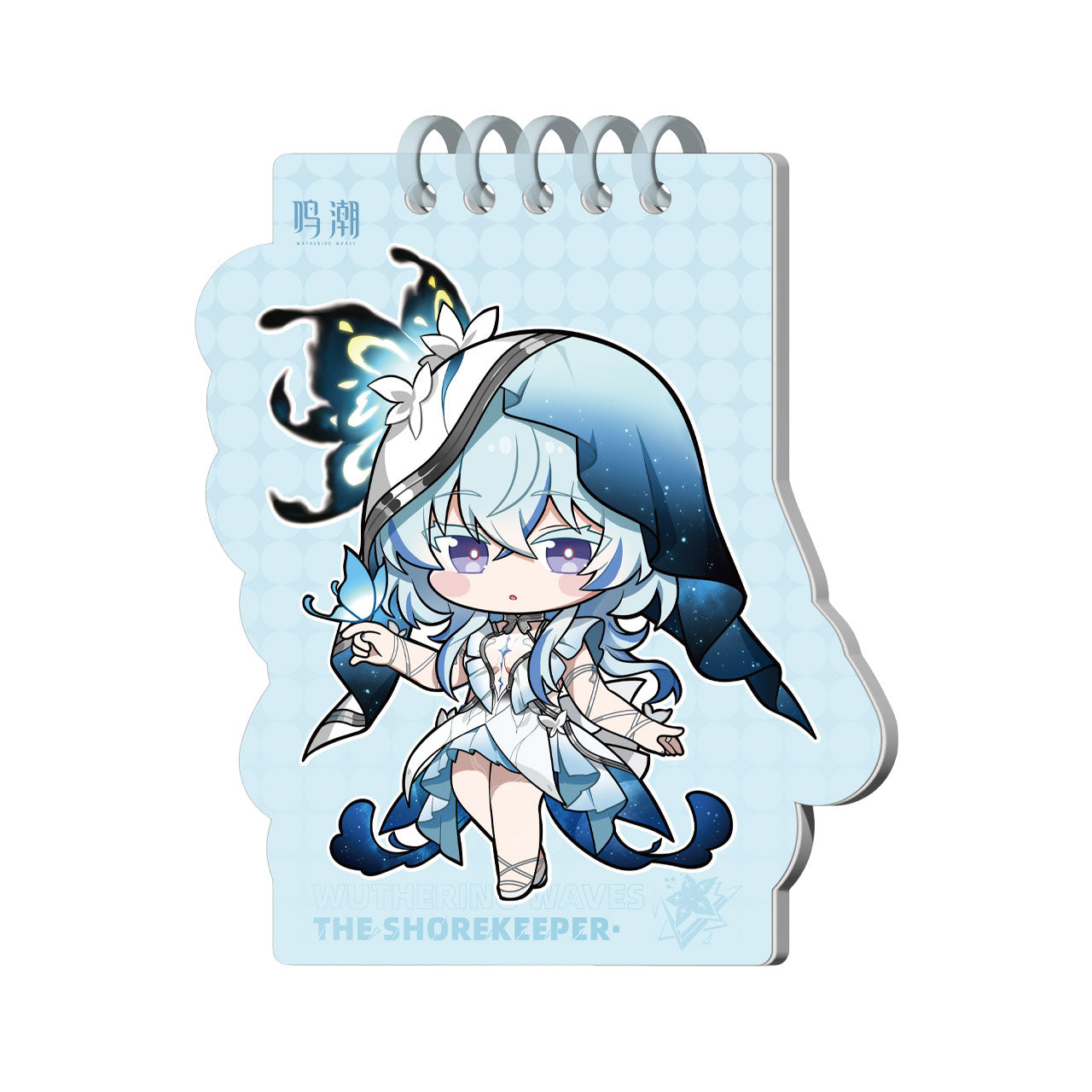 Resonator Chibi Decryption Card Spiral Notebook