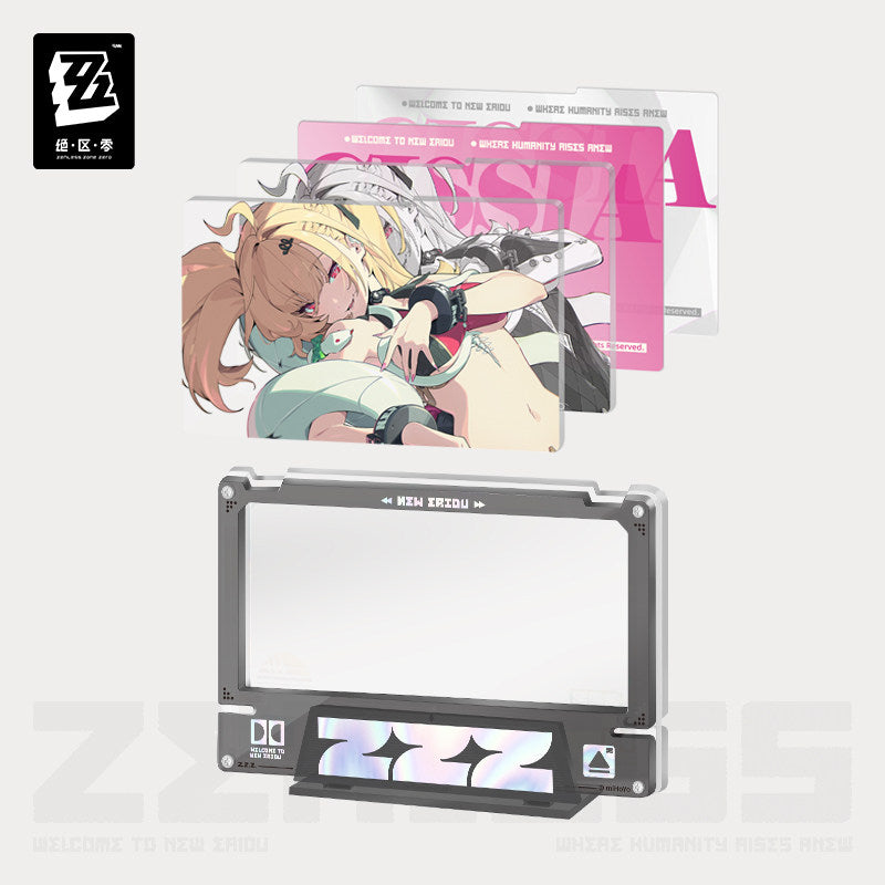 Zenless Zone Zero Mindscape Cinema Series Metropolitan Order Division Framed Acrylic Insert Set