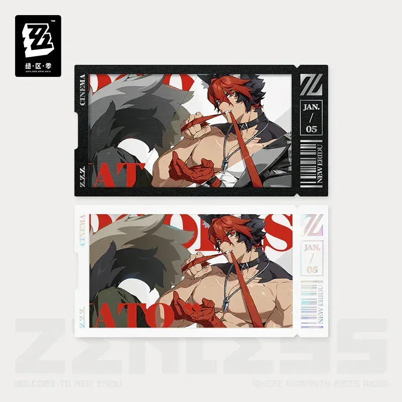 Zenless Zone Zero Mindscape Cinema Series Collection Cardboard Set Spook Shack Komano Manato ACG Go Anime www.acg-go.com Alice Thymefield, Art Decor, Komano Manato, Lucia Elowen, Ukinami Yuzuha, Yidhari
