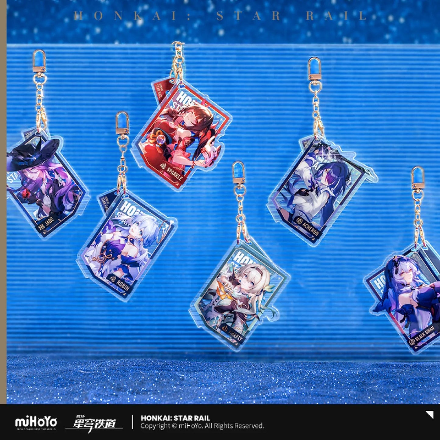 interstellar journey series acrylic decorative pendant panel ACG GO