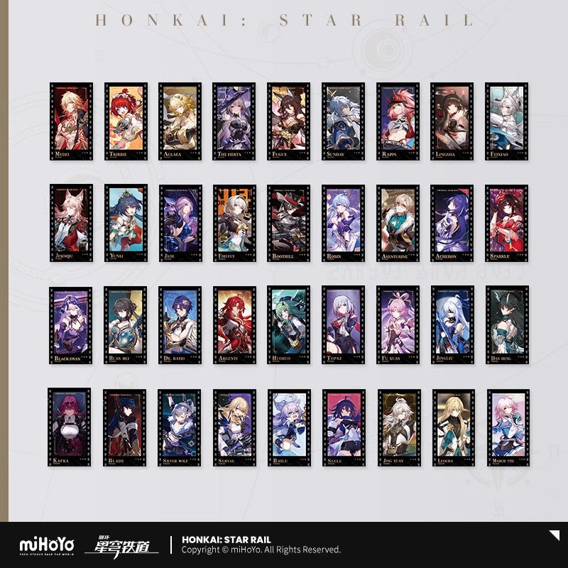 invitation from the stellar series imitation film card ACG GO
